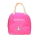 thumbnail image 1 of Guardurnaity Lonchera térmica aislada portátil, bolsa de almacenamiento, bolsa de viaje para Picnic Bolsas de mensajero y de hombro Rosa roja, 1 of 6