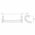thumbnail image 2 of FSA Omega Compact Drop Handlebar Drop Bend Style Aluminum 31.8mm 38cm Black, 2 of 7