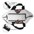 thumbnail image 4 of Balery Vintage Floral Bolsa Tote Estilo Estético con Cremalleras, Bolsa de Hombro, Bolsa de Compras Grande y Plegable, 4 of 8