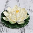 thumbnail image 6 of Frcolor Lotus Water Artificial Floating Flower Plants Decor Flowers Lilies Pads Pad Pool Leaves Fish Ponds Tank Fake, 6 of 7