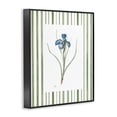 thumbnail image 2 of Stupell Industries Traditional Spring Iris And Stripes Black Framed Giclee Art, 24 x 30, by Nan, 2 of 8