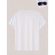 thumbnail image 2 of Women's artistic Butterfly & Face Print Cotton T-Shirt - Breathable Round Neck Short Sleeve Casual Top, Medium Stretch for Spring/Summer Casual attire, Spring Summer apparel, Bold Graphic Tee, No, 2 of 6