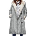 thumbnail image 1 of Cárdigan largo a rayas con botones, suéter vintage bohemio con gráficos, sudaderas, abrigos de invierno, chaquetas para mujer, 1 of 5