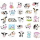 thumbnail image 2 of 50 Pcs Cow Stickers Pack, Vinyl Waterproof Cute Cartoon Animal Sticker for Kids, 2 of 4