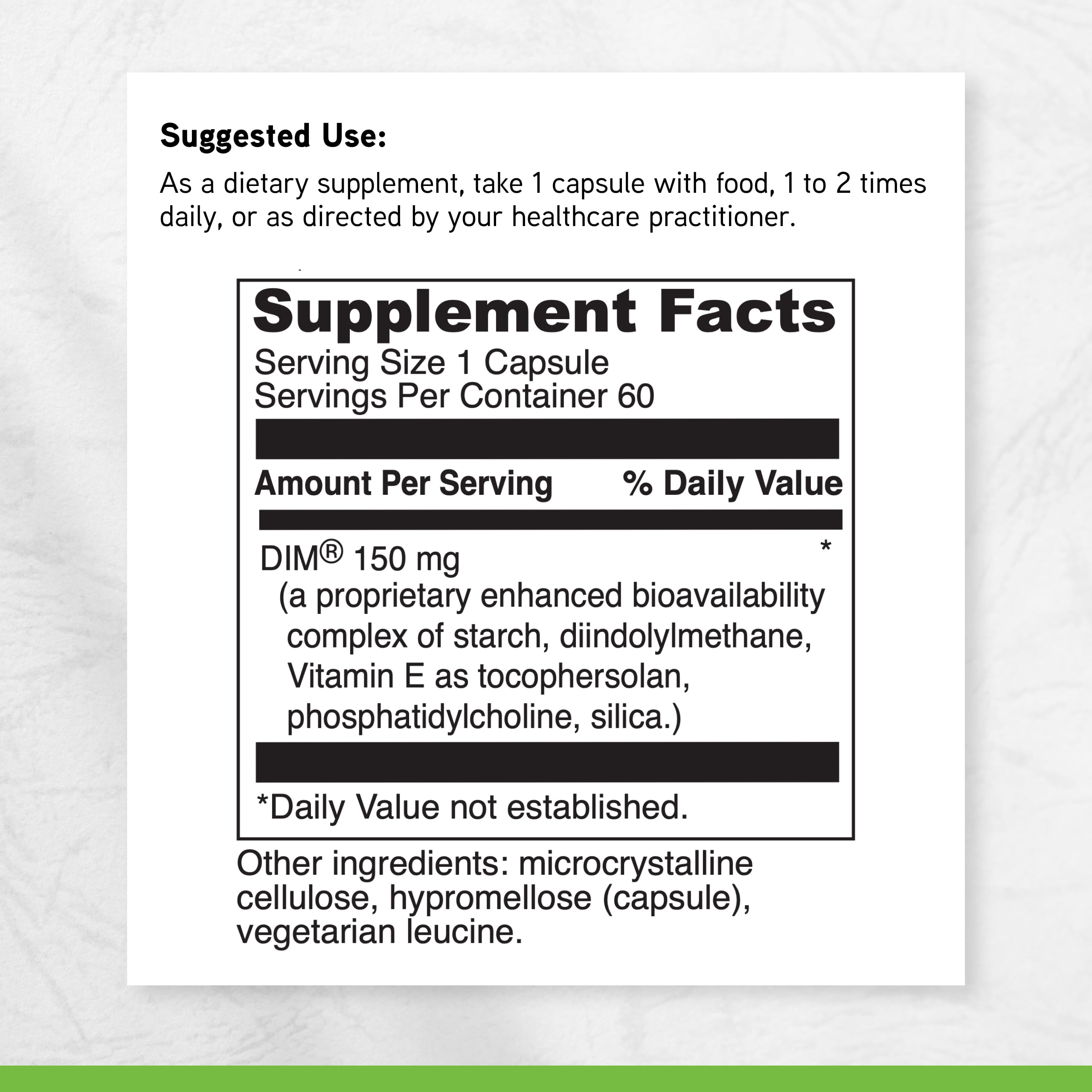 DaVinci Labs DIMPro 150 mg - Support Hormonal Balance & Weight Management* - 60 Capsules