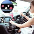 thumbnail image 4 of Guardoinrt 6pieces Easy To Daisy Flower Air Vent Clip Effortlessly Freshen Car With Fragrant Air Conditioning Pink, 4 of 6