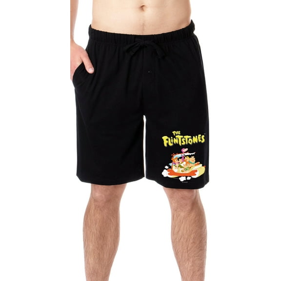The Flintstones 1985 Mens' Cartoon TV Show Characters Sleep Pajama Shorts