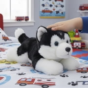 Hugs and Cuddles Rescue Center 10 Husky Plush, Ultra-Soft Stuffed Dog, Includes Adoption Certificate, Fluffy & Huggable