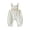 Orange, variant on RUINIXCW Baby Half Birthday Jumpsuit Embroidered Square Neck Sleeveless Romper
