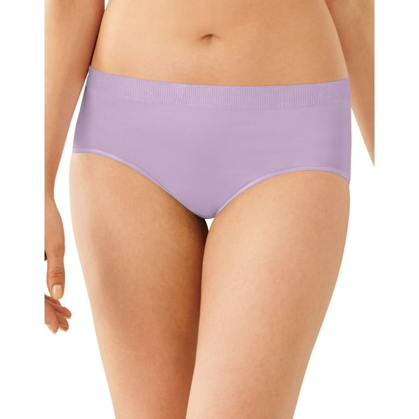 Barely There by Bali Womens Comfort Revolution Microfiber Seamless Hipster,  8/9 