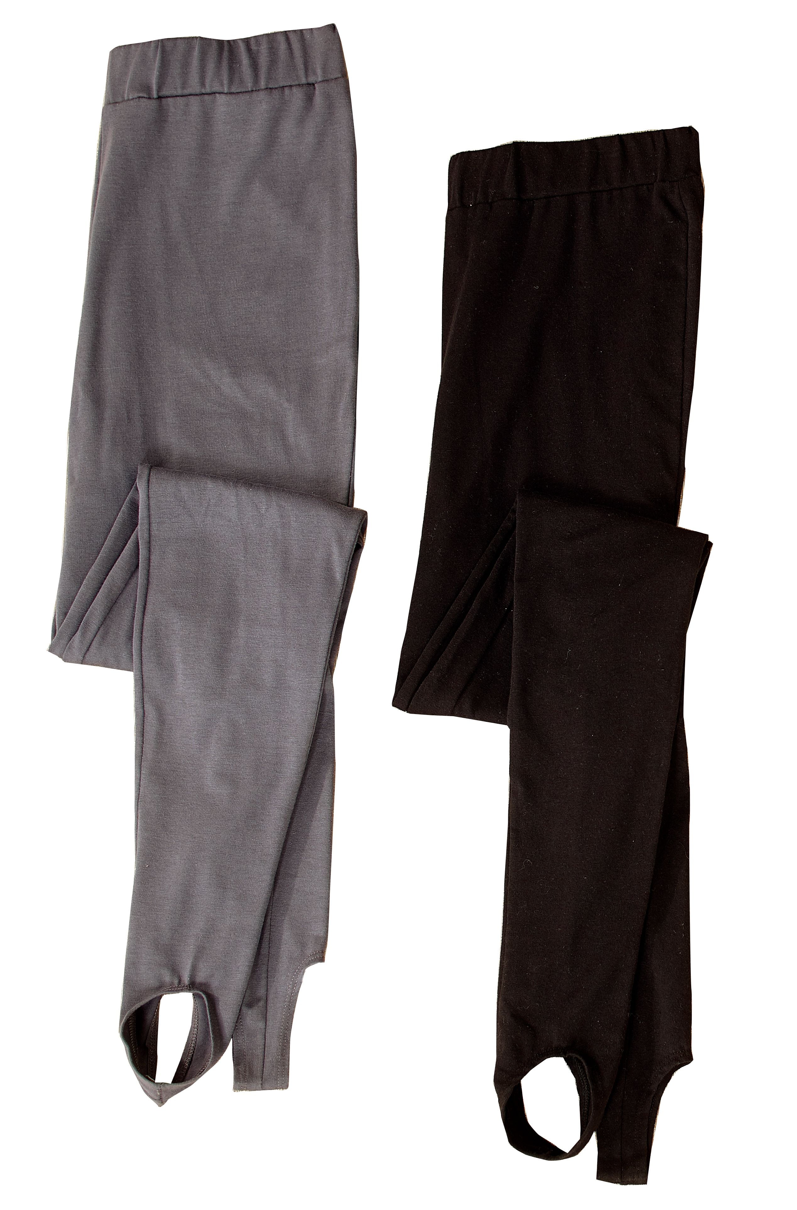 Women's and Women's Plus 2-Pk. Stirrup Pants