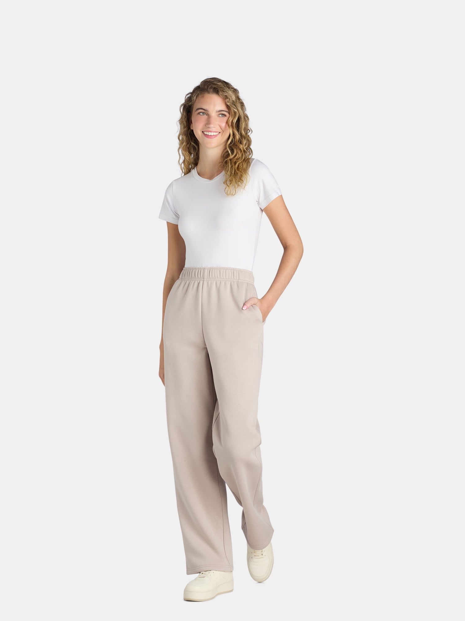 Athletic Works Women's and Women's Plus Pants with Pockets, Sizes XS-4X