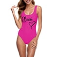thumbnail image 2 of MKLEKYY Traje De Baño Mujer Women Fashion Letter Print Piece Swimsuit Sexy Bikini Swimwear Bathing Sleeveless Backless Swimsuit 1501, 2 of 4