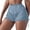 Blue, variant on HAIJIE Plus Size Swim Shorts Comfy Shorts Short Pants Beach Shorts for Sister Women High Waisted Beach Swimwear Bottoms Bathing Trunks with Liner