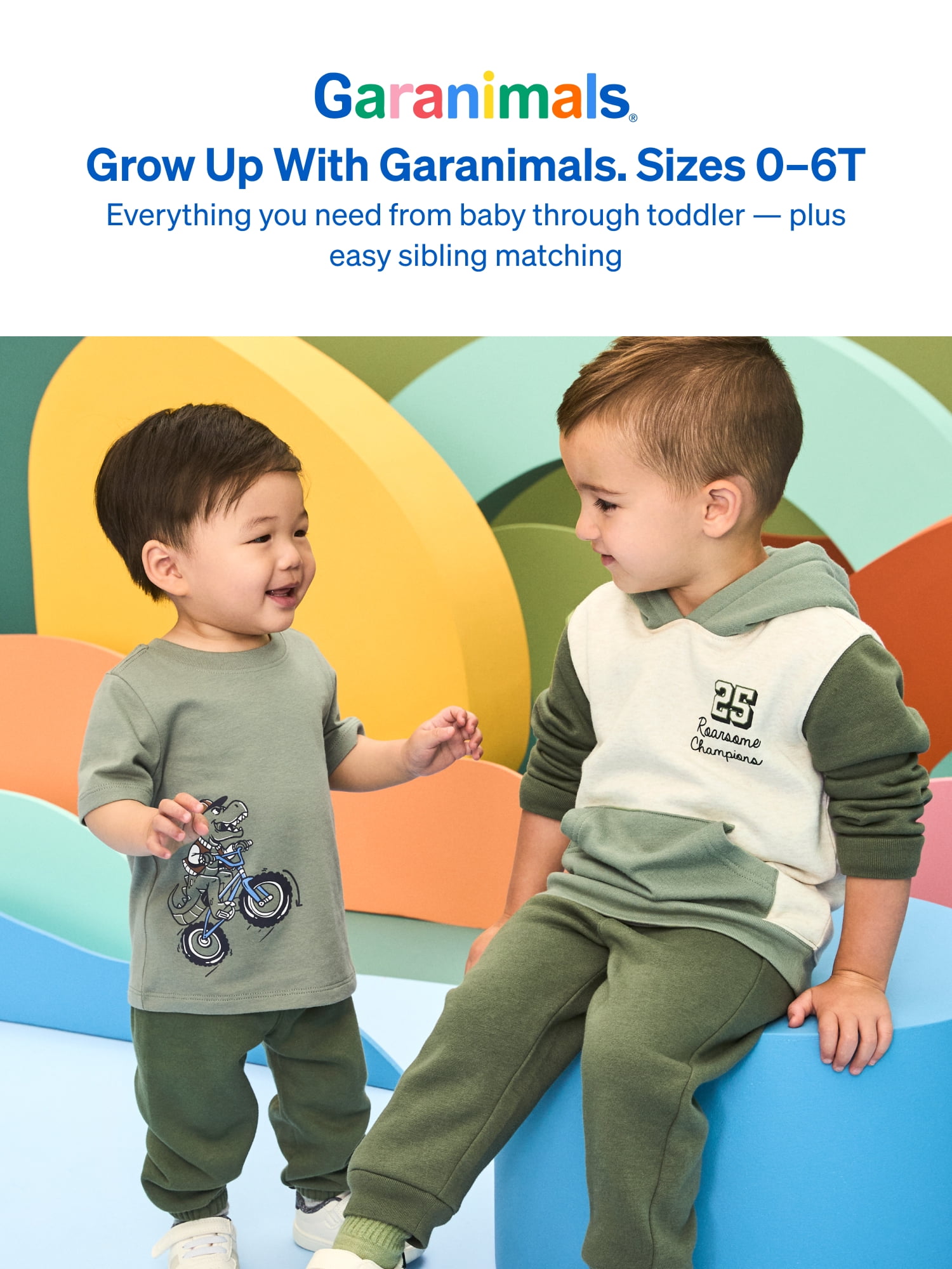 Garanimals Baby & Toddler Boy 3-Piece Outfit Set, Sizes 0-6T