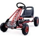thumbnail image 1 of Go Kart Costway Racing para Niños Coche de Pedal Rojo 99 x 59 x 61 cm, 1 of 7