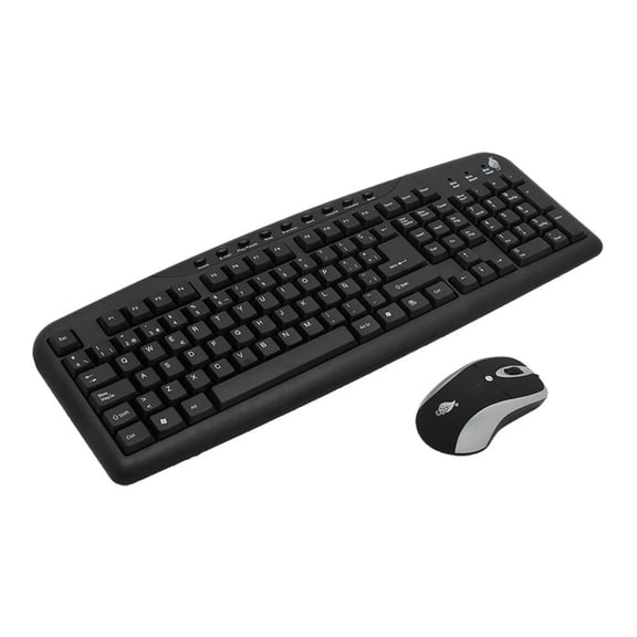 Kit Teclado y Mouse Green Leaf Multimedia