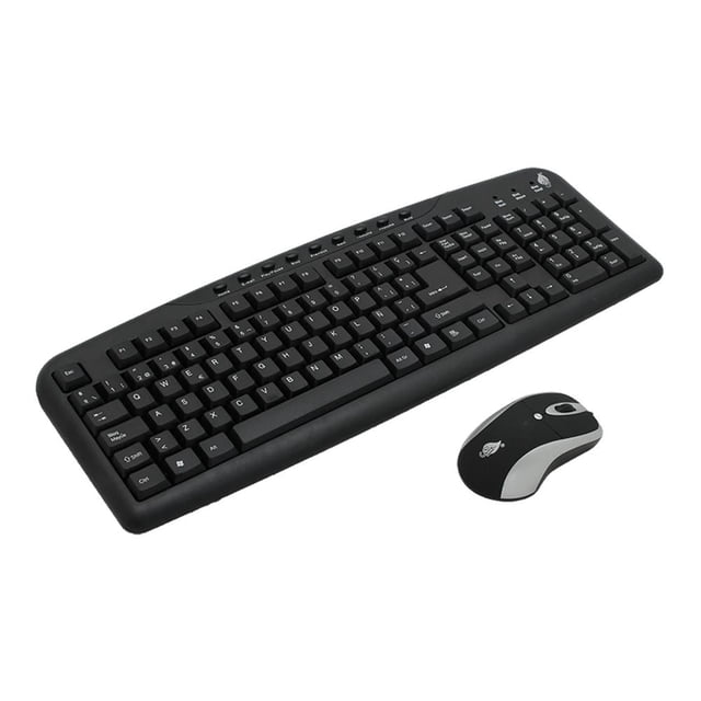 Kit Teclado y Mouse Green Leaf Multimedia