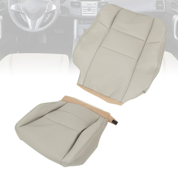 For 2007-2012 Acura RDX Front Left Bottom Seat Cover Driver Perforated Leather