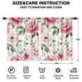 thumbnail image 2 of Blackout Kids Curtains,Pioneer Flower Childrens Insulated Curtains Set Of 2,Bedroom Essentials,Toddler Room Decor 42x54in(106x137cm), 2 of 4