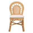 thumbnail image 4 of bali & pari Adam Boho Dining Chair, Light Honey, 4 of 10