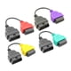 thumbnail image 5 of Sidaley Mini Cable de extensión profesional para coches, 4 Uds., Cables adaptadores, conector multifuncional, piezas de repuesto para escáner Vehículos, repuestos y accesorios Mis, 5 of 6