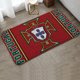 thumbnail image 4 of Felpudo de entrada, alfombra para sala de estar, alfombra para pies, alfombra antideslizante para cocina, alfombra para partidos de fútbol, decoración del pasillo del hogar, baño, 4 of 5