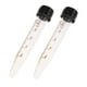 thumbnail image 1 of 2pcs Cristal Tubo de Ensayo Ecológicos Lab Tubo con Tapón de Rosca 10ml - Negro, 1 of 9