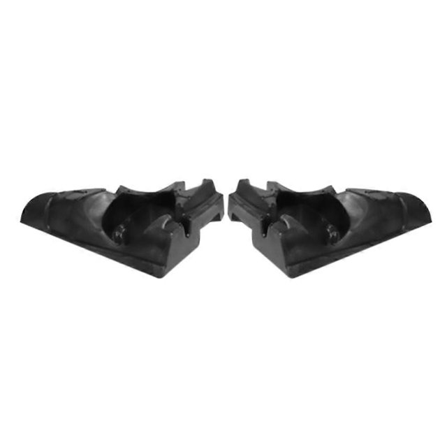 Nuevo para la serie E92 E93 2006-2013 Par de juntas de espuma para tweeter de altavoz de puerta delantera 51337119173 51337119174 negro, negro