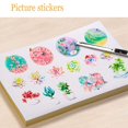 thumbnail image 4 of 100 Sheets A4 White Self Adhesive Waterproof Sticker Label Glossy Surface Paper for Inkjet Printer Copier, 4 of 9