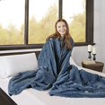 thumbnail image 2 of Beautyrest Elect Electric Blanket with Two 20 Heat Level Setting Controllers Full Sapphire, 2 of 5