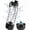 Transparent, variant on Electric Protein Shaker Bottle, 24 oz USB C Rechargeable Electric Mixer, Shaker Cups for Protein Shakes and Meal Replacements, Portable Blender Self Mixing Cup for Gym Workout, Black