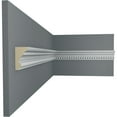 thumbnail image 5 of Ekena Millwork 1 1/2"H x 7/8"P x 94 1/2"L, (3/8" Repeat), Rope Chair Rail (12-Pack), 5 of 6