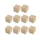 thumbnail image 4 of Bloques de madera sin terminar Bloques de construcción de madera Actividades Bloques apilables de madera 7cmx7cmx7cm, 4 of 9