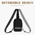 thumbnail image 5 of Doyogi Small Sling Bag for Women and Men Fanny Pack Mini Crossbody Backpack Lightweight Purses,Brown, 5 of 6