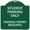 Green, variant on SignMission Designer Series Sign - Student Parking Only Parking Permit Required | Green & Tan 18" X 18" Heavy-Gauge Aluminum Architectural Sign | Made in the USA