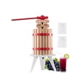 thumbnail image 1 of VEVOR Fruit Wine Press Manual Press for Wine Making 1.6 Gal/6L Wood Basket, 1 of 9