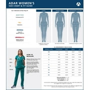 Adar Universal Scrub Skirts for Women - A-Line Cargo Pocket Scrub Skirt