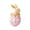 B, variant on HuiXinOu Easter 3D Printed Egg Bunny Ornament, Cute Bunny Shaped Decor, Suitable for Living Room, Entryway, Bedroom, Easter Crafts and Holiday Home Decoration for Families
