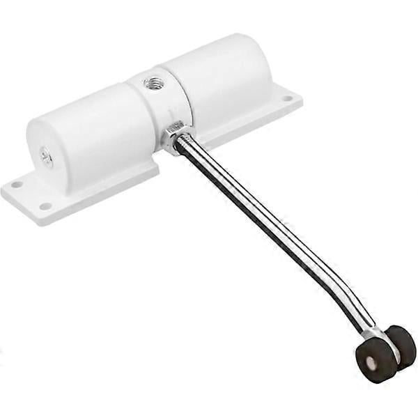 Automatic spring door closer, adjustable door spring closer for interior door, silent automatic door closer for door weights 20-35 kg