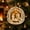 D, variant on Christmas Nativity Scene Acrylic Flat Ornament 3.1 in Religious Holy Family Hanging Tree Decor Design B