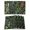 LightGreen Black, variant on Green Leaves Placemats Set of 4, Elegant Pastoral Summer Botanical Leaf Placemats for Dining Table, Place Mats for Kitchen Tabletop, Waterproof Wipeable Dining Table Mats Set