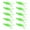 Slowly sink-Green green, variant on 10Pcs Fishing Lures Set, Soft PVC Fishing Craw Baits Crawfishes Lures Lobster Shrimp Swimbaits for Freshwater Saltwater