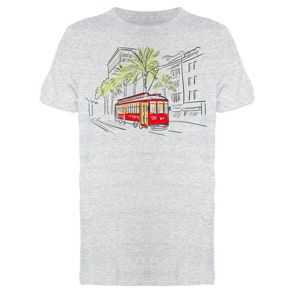 New Orleans Transport T-Shirt Men -Image by Shutterstock, Male Small