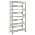 thumbnail image 2 of Convenience Concepts Omega Four-Shelf Bookcase in White Wood Finish, 2 of 3