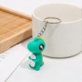 thumbnail image 3 of 2-4 llaveros de dinosaurio kawaii para niños y niñas. Bonito llavero de dinosaurio novedoso, llavero de mochila., 3 of 5