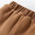 thumbnail image 3 of AherBiu Infant Baby Clothes Thermal Warm Sweatpants Unisex Boys Girls Winter Pants Elastic Waist Trousers, 3 of 5