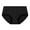 Black, variant on HKEJIAOI Women's Underwear Mid Waisted Briefs for Women Comfortable Breathable Period Underwear Full Coverage Briefs