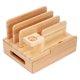 thumbnail image 4 of Organizador De Teléfono, Fastness Bamboo Eco Friendly Soporte De Almacenamiento De Teléfono Inofensivo Para Oficina Para Reloj Para Dormitorio Para Sala De Estudio Ccdes Tablet Storage Stand, 4 of 8