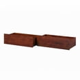 thumbnail image 2 of AFI Urban Tiroir de Lit en Bois Massif pour Lit Simple / Double en Noyer (Ensemble de 2), 2 of 13